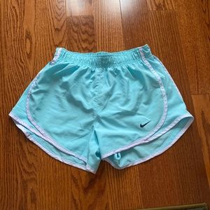 Nike blue athletic shorts for women/teen/kids